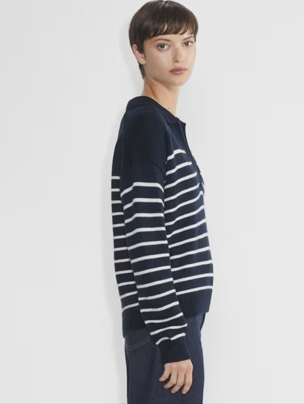 Aritzia Wilfred Clara Merino Sweater Size S - Picture 3 of 11